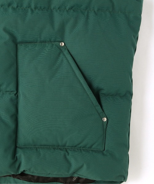 schott（ショット）の「Schott/ショット/LEATHER COMBI DOWN VEST/レザーコンビ　ダウンベスト（ダウンベスト・メンズ・その他/グリーン/ブラック/バーガンディー・2XL/XL/L/M）」の18枚目の写真