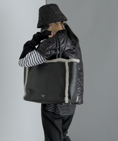 クリスチャンヴィラ　ムートン　トートバック　ボアバック ear PAPILLONNER（イアパピヨネ）の「【CHRISTIAN VILLA（クリスチャン