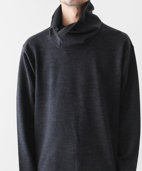 ATTACHMENT(アタッチメント)の「【 直営店・ZOZOTOWN限定 】W/PE DOUBLE FACE KNITネックウォーマー(ネックウォーマー/スヌード・メンズ・ブラック/ベージュ/ダークグレー/グレー系その他・FREE)」の16枚目の写真