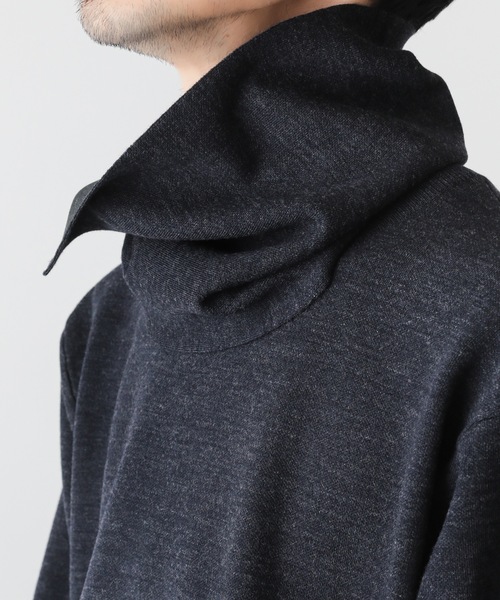 ATTACHMENT(アタッチメント)の「【 直営店・ZOZOTOWN限定 】W/PE DOUBLE FACE KNITネックウォーマー(ネックウォーマー/スヌード・メンズ・ブラック/ベージュ/ダークグレー/グレー系その他・FREE)」の6枚目の写真