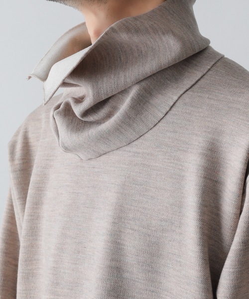 ATTACHMENT(アタッチメント)の「【 直営店・ZOZOTOWN限定 】W/PE DOUBLE FACE KNITネックウォーマー(ネックウォーマー/スヌード・メンズ・ブラック/ベージュ/ダークグレー/グレー系その他・FREE)」の17枚目の写真