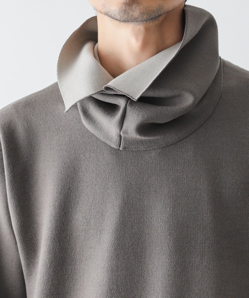 ATTACHMENT(アタッチメント)の「【 直営店・ZOZOTOWN限定 】W/PE DOUBLE FACE KNITネックウォーマー(ネックウォーマー/スヌード・メンズ・ブラック/ベージュ/ダークグレー/グレー系その他・FREE)」の19枚目の写真