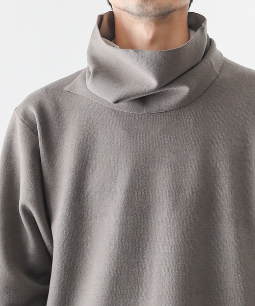 ATTACHMENT(アタッチメント)の「【 直営店・ZOZOTOWN限定 】W/PE DOUBLE FACE KNITネックウォーマー(ネックウォーマー/スヌード・メンズ・ブラック/ベージュ/ダークグレー/グレー系その他・FREE)」の18枚目の写真