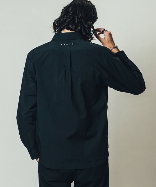 CRIMIE（クライミー）の「ORIGINAL BLEND STRETCH BROAD SHIRT / オリジナル ブレンド ストレッチ ブロード シャツ（シャツ/ブラウス・メンズ・ホワイト/ブラック・L/XL/S/XXL/M）」の7枚目の写真