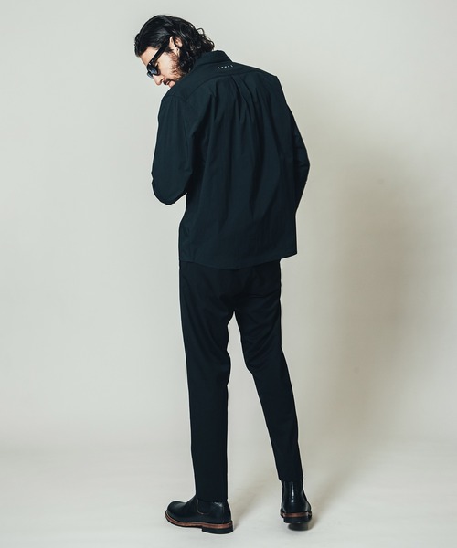 CRIMIE（クライミー）の「ORIGINAL BLEND STRETCH BROAD SHIRT / オリジナル ブレンド ストレッチ ブロード シャツ（シャツ/ブラウス・メンズ・ホワイト/ブラック・L/XL/S/XXL/M）」の22枚目の写真