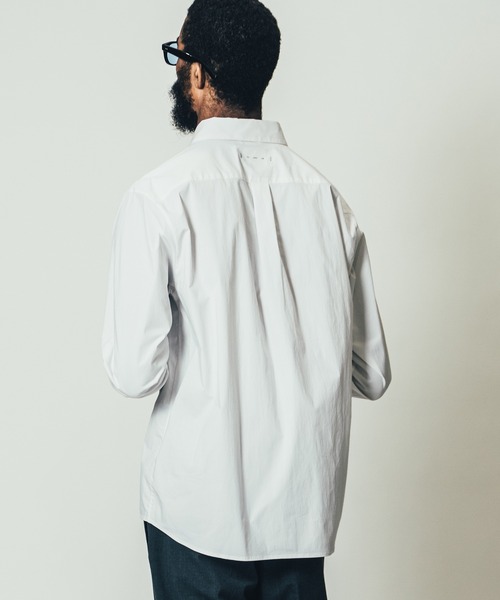 CRIMIE（クライミー）の「ORIGINAL BLEND STRETCH BROAD SHIRT / オリジナル ブレンド ストレッチ ブロード シャツ（シャツ/ブラウス・メンズ・ホワイト/ブラック・L/XL/S/XXL/M）」の17枚目の写真