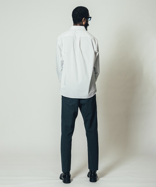 CRIMIE（クライミー）の「ORIGINAL BLEND STRETCH BROAD SHIRT / オリジナル ブレンド ストレッチ ブロード シャツ（シャツ/ブラウス・メンズ・ホワイト/ブラック・L/XL/S/XXL/M）」の20枚目の写真