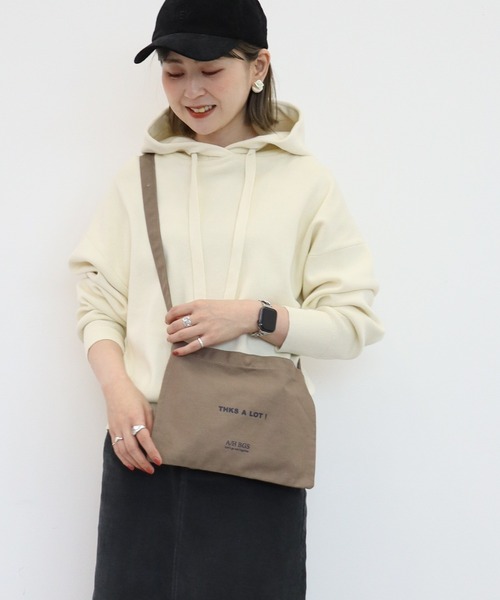 AMERICAN HOLIC（アメリカンホリック）の「総針ニットパーカー（パーカー・レディース・ラベンダー/オレンジ/ブルー/アイボリー・L/M）」の3枚目の写真