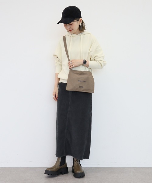 AMERICAN HOLIC（アメリカンホリック）の「総針ニットパーカー（パーカー・レディース・ラベンダー/オレンジ/ブルー/アイボリー・L/M）」の10枚目の写真