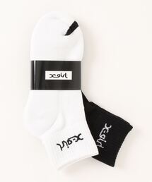 【X-girl /エックスガール】 LOGO 2P SOCKS