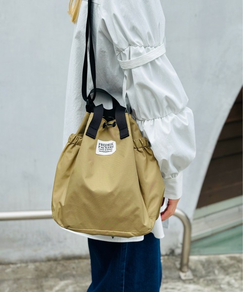 【セール】FREDRIK PACKERS / フレドリックパッカーズ / 210D BLOOM SHOULDER（ショルダーバッグ）｜FREDRIK PACKERS（フレドリックパッカーズ）
