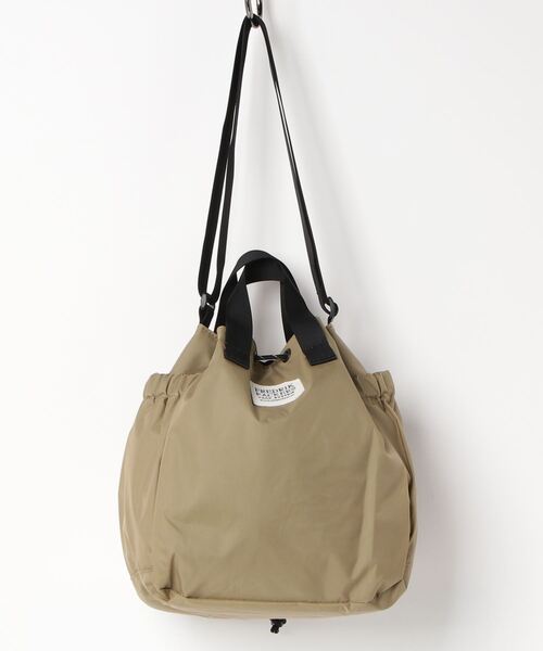 FREDRIK PACKERS（フレドリックパッカーズ）の「FREDRIK PACKERS / フレドリックパッカーズ / 210D BLOOM SHOULDER（ショルダーバッグ・レディース・ベージュ/ブラック/グレー・ONESIZE）」の5枚目の写真