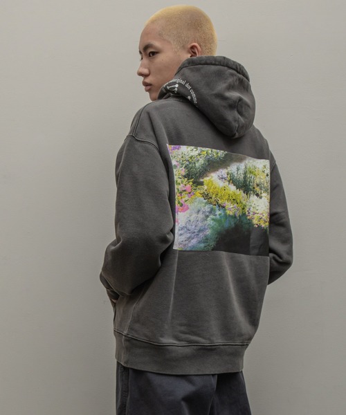 bal(バル)の「【2023春夏】C&Y neongarden hoodie(パーカー・メンズ・アイボリー/グリーン/ブラック・MEDIUM/LARGE/X-LARGE)」の2枚目の写真