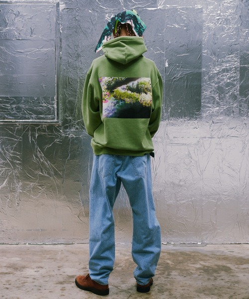 bal(バル)の「【2023春夏】C&Y neongarden hoodie(パーカー・メンズ・アイボリー/グリーン/ブラック・MEDIUM/LARGE/X-LARGE)」の16枚目の写真