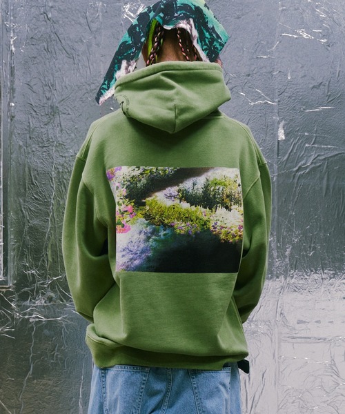 bal(バル)の「【2023春夏】C&Y neongarden hoodie(パーカー・メンズ・アイボリー/グリーン/ブラック・MEDIUM/LARGE/X-LARGE)」の11枚目の写真