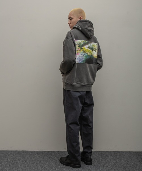 bal(バル)の「【2023春夏】C&Y neongarden hoodie(パーカー・メンズ・アイボリー/グリーン/ブラック・MEDIUM/LARGE/X-LARGE)」の9枚目の写真