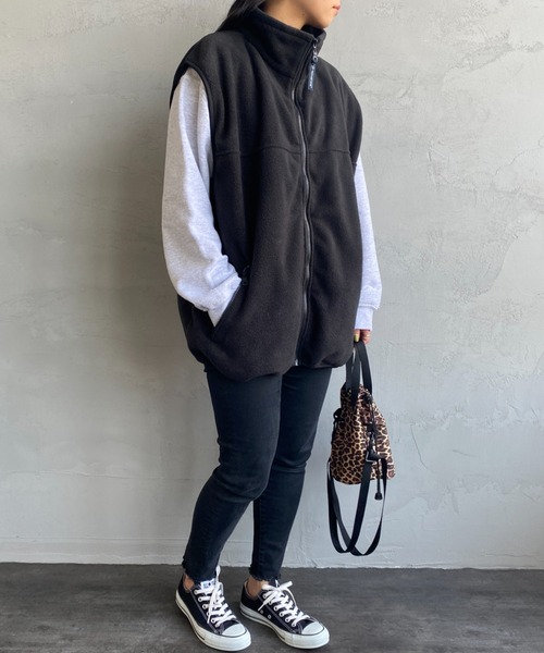 TRI-MOUNTAIN フリースベスト M 黒 JEANS FACTORY （ジーンズファクトリー）の「[TRI MOUNTAIN/トライ