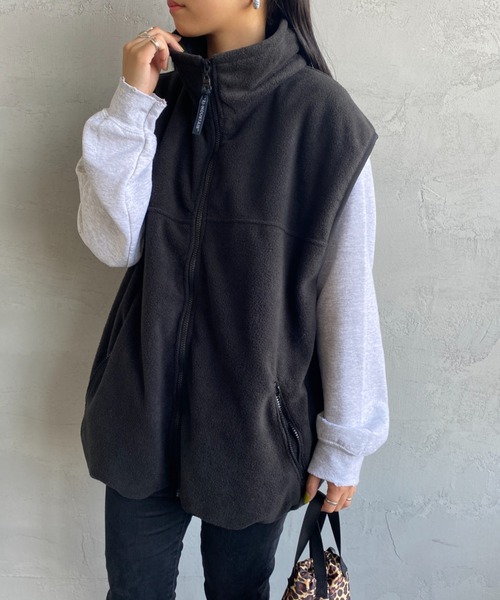 TRI-MOUNTAIN フリースベスト M 黒 JEANS FACTORY （ジーンズファクトリー）の「[TRI MOUNTAIN/トライ