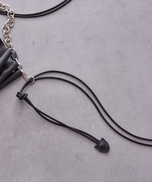 Lui's（ルイス）の「【LIWLE / リウル】フロートポーチ バックルタイプ(ショルダーバッグ)（ショルダーバッグ・メンズ・グレー/ブラック・FREE）」の11枚目の写真