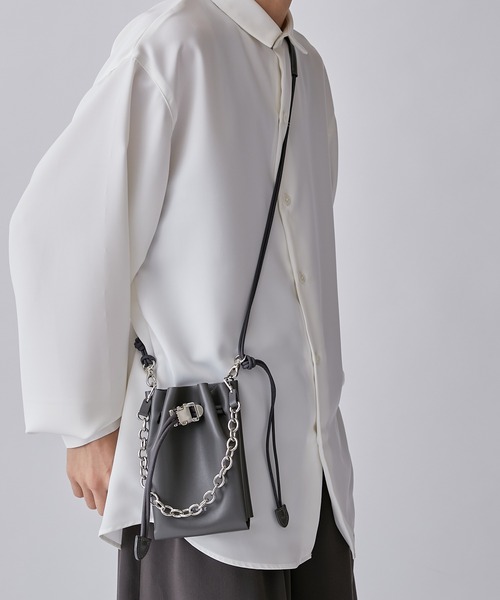 Lui's（ルイス）の「【LIWLE / リウル】フロートポーチ バックルタイプ(ショルダーバッグ)（ショルダーバッグ・メンズ・グレー/ブラック・FREE）」の9枚目の写真