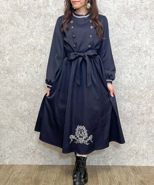 ozz oneste ナポレオン風フリルワンピース ozz oneste ナポレオン風フリルワンピース - メルカリ