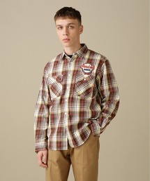 AVIREX(ABbNX)CHECK WORK SHIRT "AVITORS DINER" / `FbN [N Vc ABG[^[Y_Ci[ / AVIREX / ABbNX(Vc/uEX)