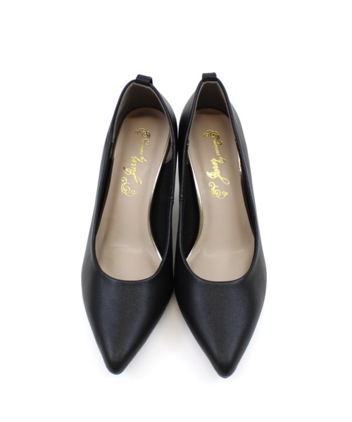 jurer（ジュレ）の「3WAYポインテッドトゥビジューストラップパンプス（パンプス・レディース・ブラック/ゴールド・S/M/L/LL）」の6枚目の写真