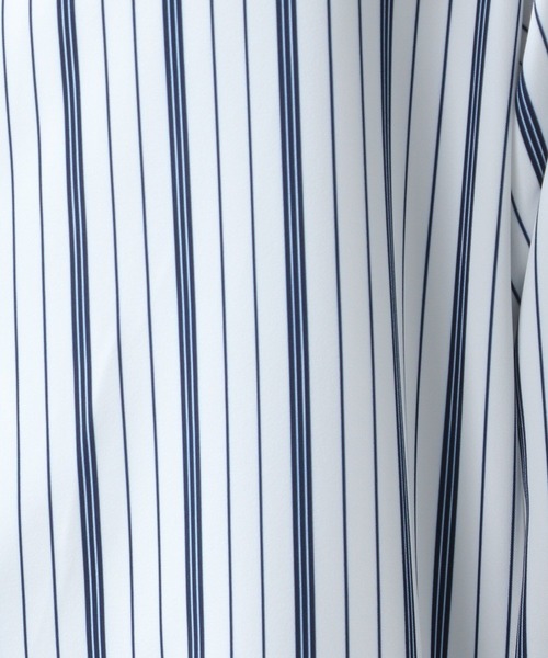 RAGEBLUE（レイジブルー）の「ラグイージーストライプシャツ（シャツ/ブラウス・メンズ・ネイビー/ホワイト系その他/ブラック系その他・MEDIUM/LARGE）」の18枚目の写真