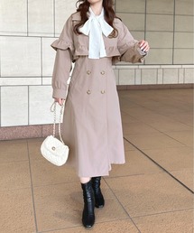 apres jour | フリルトレンチコート【ZOZOTOWN限定アイテム】(トレンチコート)