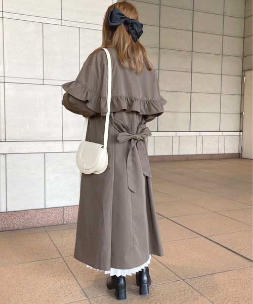 DIDDI MODA フリルトレンチコート apres jour（アプレジュール）の「フリルトレンチコート