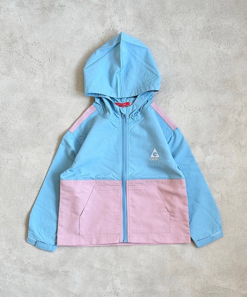 GERRY（ジェリー）の「【GERRY】ウィンドブレーカー/MK-3S07(80～160cm)（ナイロンジャケット・キッズ・ブラック/グリーン/ライトブルー/ブルー系その他/グリーン系その他/ピンク/レッド/ダークブルー・110/120/130/140/160/80/100/150/90）」の6枚目の写真
