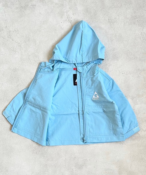 GERRY（ジェリー）の「【GERRY】ウィンドブレーカー/MK-3S07(80～160cm)（ナイロンジャケット・キッズ・ブラック/グリーン/ライトブルー/ブルー系その他/グリーン系その他/ピンク/レッド/ダークブルー・110/120/130/140/160/80/100/150/90）」の9枚目の写真
