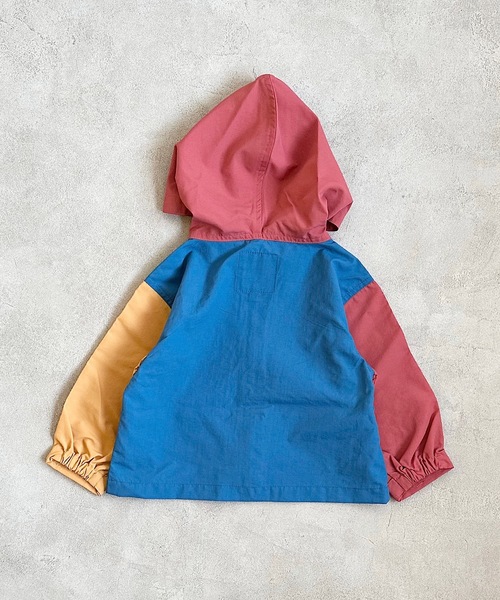 GERRY（ジェリー）の「【GERRY】ウィンドブレーカー/MK-3S07(80～160cm)（ナイロンジャケット・キッズ・ブラック/グリーン/ライトブルー/ブルー系その他/グリーン系その他/ピンク/レッド/ダークブルー・110/120/130/140/160/80/100/150/90）」の10枚目の写真