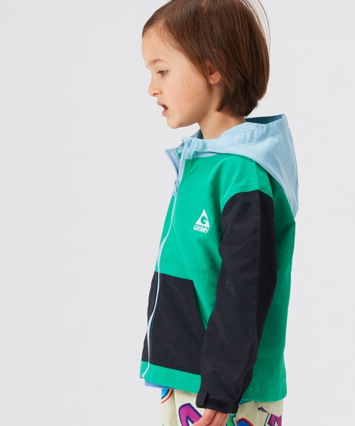 GERRY（ジェリー）の「【GERRY】ウィンドブレーカー/MK-3S07(80～160cm)（ナイロンジャケット・キッズ・ブラック/グリーン/ライトブルー/ブルー系その他/グリーン系その他/ピンク/レッド/ダークブルー・110/120/130/140/160/80/100/150/90）」の16枚目の写真