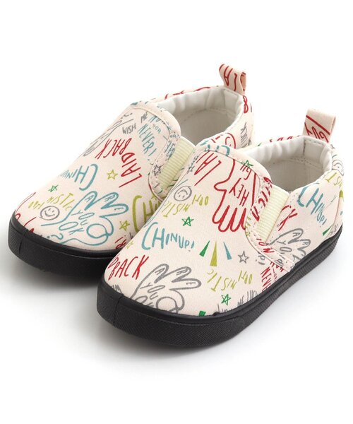 BREEZE（ブリーズ）の「４柄スリッポン（スニーカー・キッズ・レインボー/ベージュ/ブラック/キャメル・14/17/16/15 /19/18）」の7枚目の写真