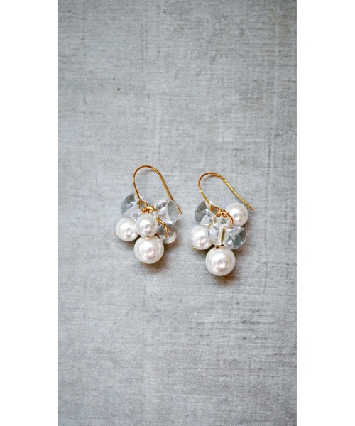 tone（トーン）の「【Agaro】No.292 つぶつぶピアス　mini(MA)（ピアス（両耳用）・レディース・シルバー/ピンクゴールド/ゴールド/シルバー系その他/その他1/その他2/その他4・FREE）」の5枚目の写真