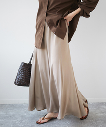 plage | 《追加》Washable Fibril ギャザーロングスカート5(スカート)