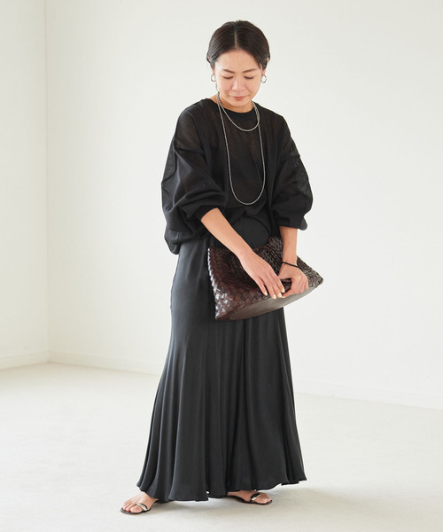 plage（プラージュ）の「《追加》Washable Fibril ギャザーロング