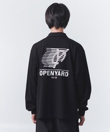 『OY/オーワイ』SPORTY LOGO COLLAR LONG SLEEVE/スポーティーロゴカラーロングスリーブ