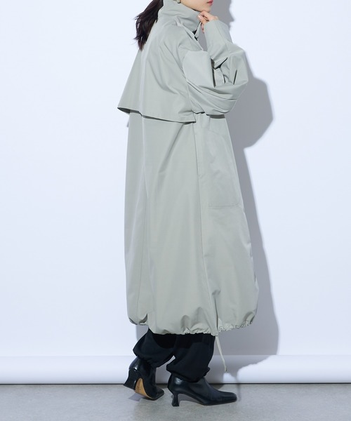 Lui's（ルイス）の「スタンドカラーバルーンコート（ステンカラー