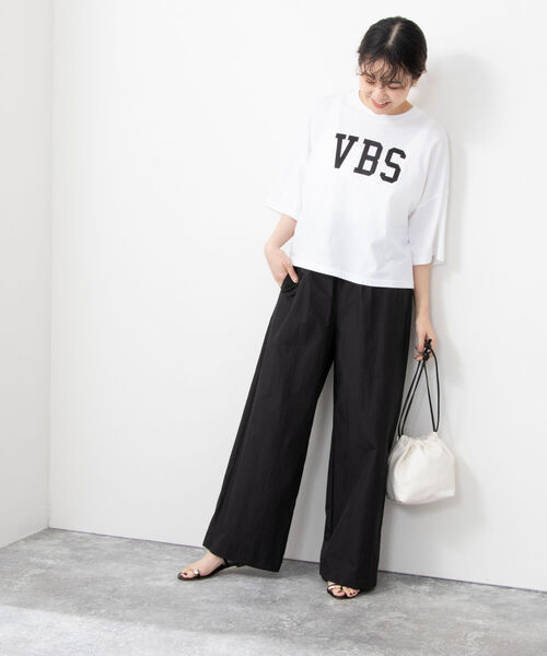 NOLLEY’S(ノーリーズ)の「◇【WEB限定サイズあり】撥水ワイドイージーパンツ(その他パンツ・レディース・ホワイト/ピンク/ブラック・34/36/38/40)」の21枚目の写真