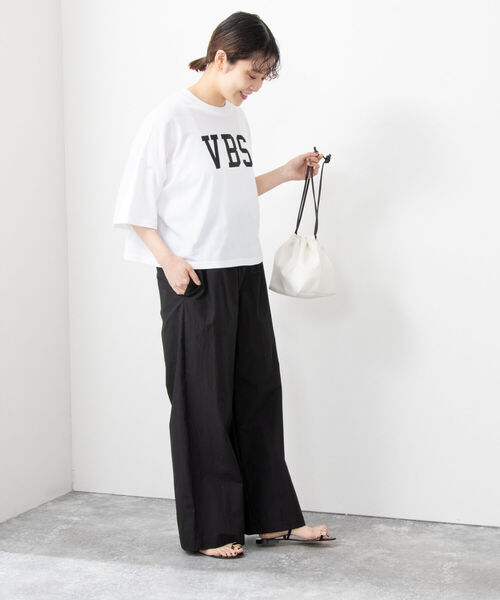 NOLLEY’S(ノーリーズ)の「◇【WEB限定サイズあり】撥水ワイドイージーパンツ(その他パンツ・レディース・ホワイト/ピンク/ブラック・34/36/38/40)」の22枚目の写真