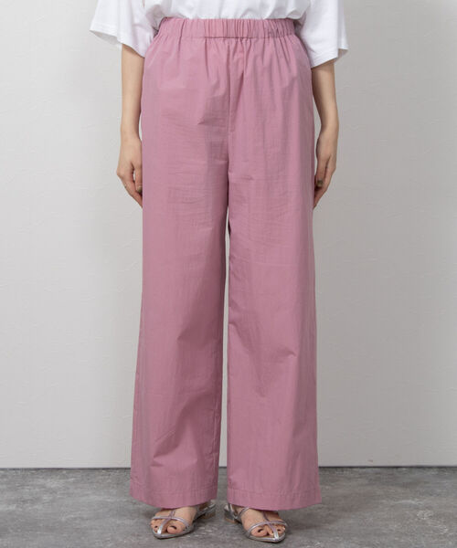 NOLLEY’S(ノーリーズ)の「◇【WEB限定サイズあり】撥水ワイドイージーパンツ(その他パンツ・レディース・ホワイト/ピンク/ブラック・34/36/38/40)」の7枚目の写真