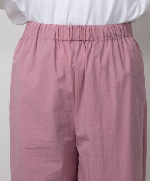 NOLLEY’S(ノーリーズ)の「◇【WEB限定サイズあり】撥水ワイドイージーパンツ(その他パンツ・レディース・ホワイト/ピンク/ブラック・34/36/38/40)」の10枚目の写真