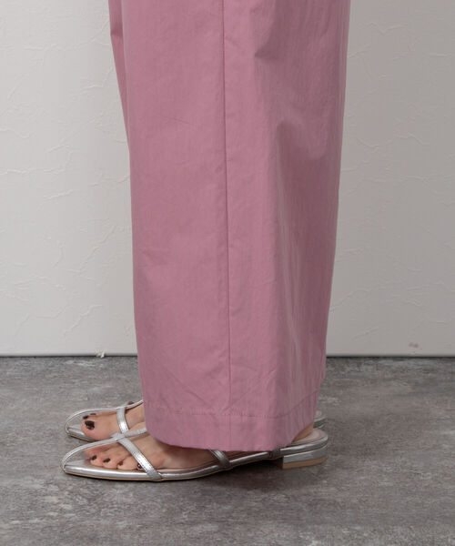 NOLLEY’S(ノーリーズ)の「◇【WEB限定サイズあり】撥水ワイドイージーパンツ(その他パンツ・レディース・ホワイト/ピンク/ブラック・34/36/38/40)」の14枚目の写真