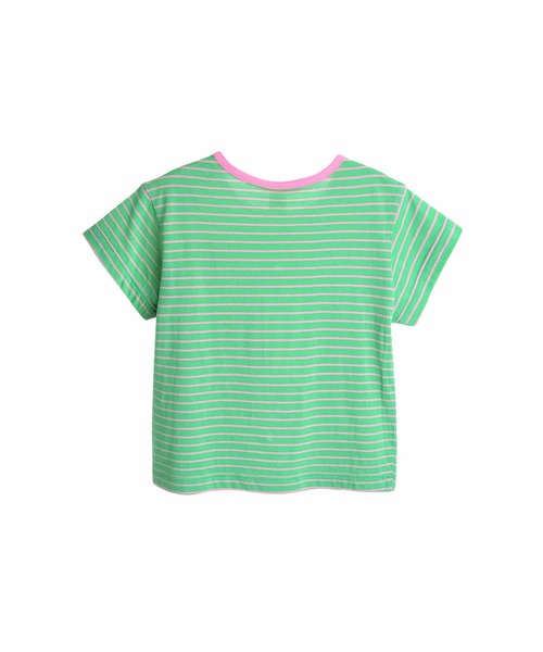 moimoln（モイモルン）の「【SOFT&】ポピーカラーＴシャツ（Tシャツ/カットソー・キッズ・ブルー/グリーン/イエロー・100cm/110cm/90cm/120cm/130cm）」の8枚目の写真