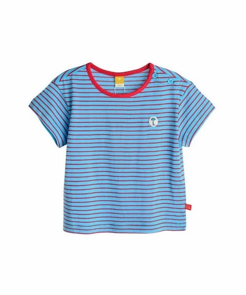 moimoln（モイモルン）の「【SOFT&】ポピーカラーＴシャツ（Tシャツ/カットソー・キッズ・ブルー/グリーン/イエロー・100cm/110cm/90cm/120cm/130cm）」の17枚目の写真