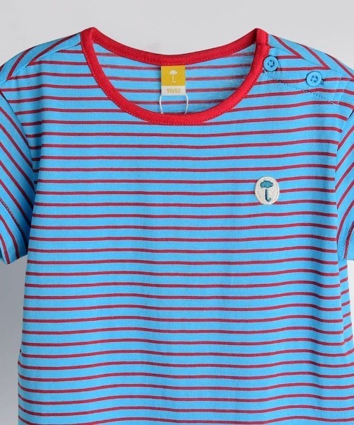 moimoln（モイモルン）の「【SOFT&】ポピーカラーＴシャツ（Tシャツ/カットソー・キッズ・ブルー/グリーン/イエロー・100cm/110cm/90cm/120cm/130cm）」の15枚目の写真