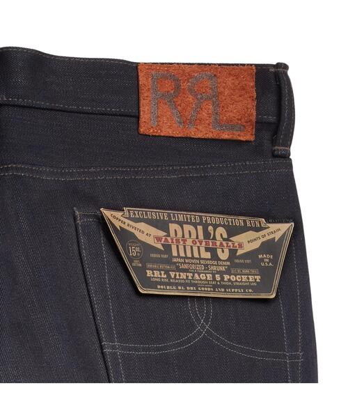 RRL（ダブル アール エル）の「リミテッドエディション ヴィンテージ 5ポケット ジーンズ（デニムパンツ・メンズ・ブルー系2・28/30/29/30/30/30/31/30/32/30/32/32/33/32/34/32/36/32/38/32）」の3枚目の写真