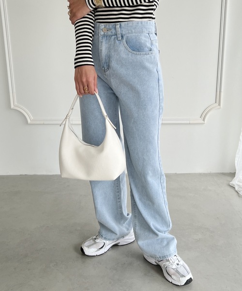 MYMOOD.（マイムード）の「合成皮革 ワンハンドルバッグ（ハンドバッグ・レディース・ホワイト/グリーン/ブラック/シルバー/アイボリー/グレイッシュベージュ/ブラウン・FREE）」の10枚目の写真